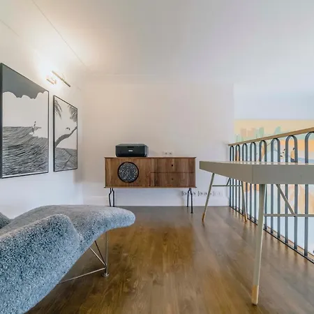 Amaitia,luxury Flat With Terrace,front Ocean View Biarriz
